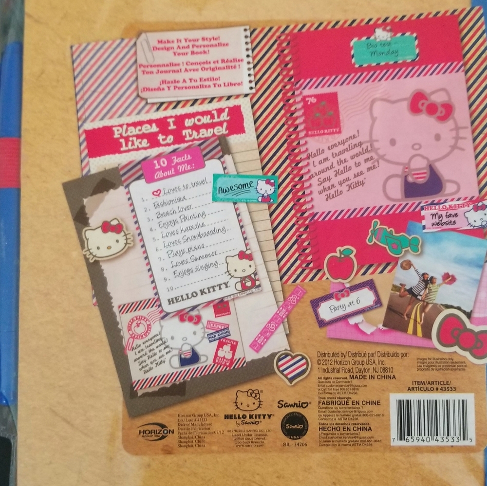 Hello Kitty journal - Picture 7 of 8